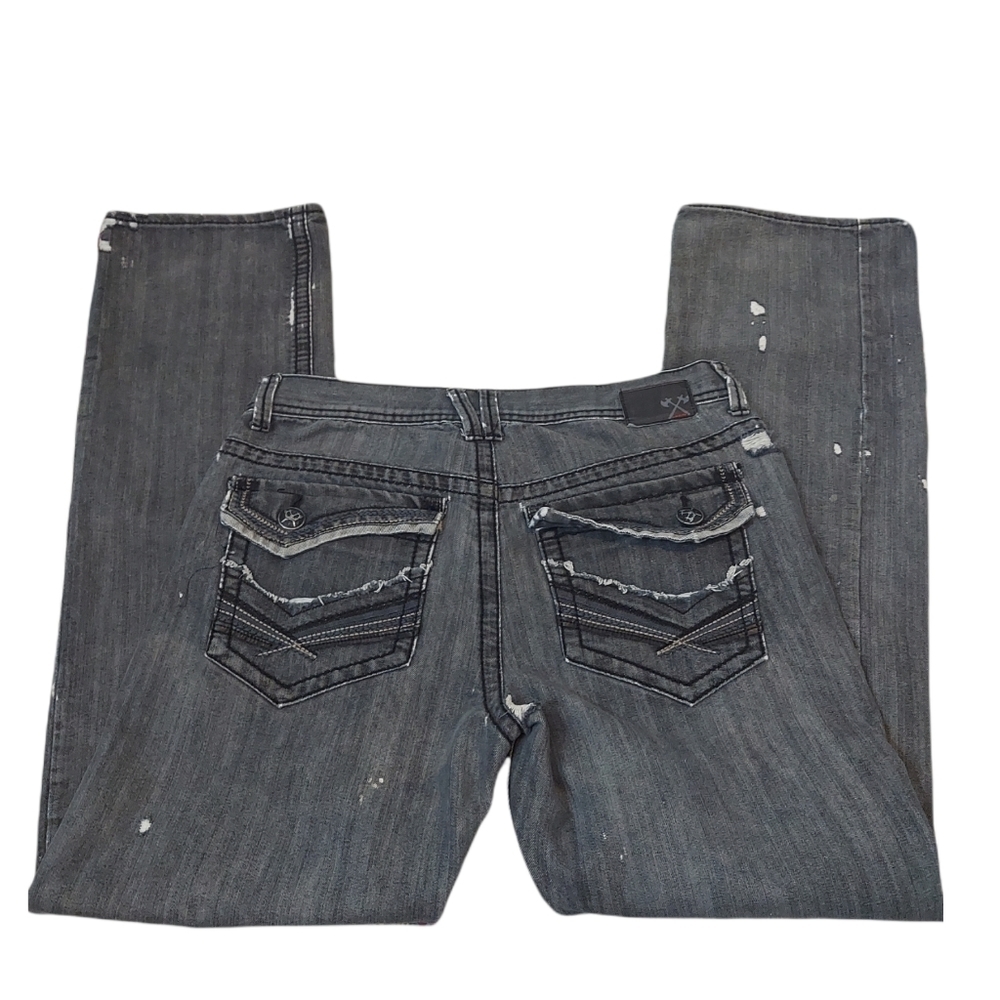 🌴FINAL SALE Axe & Crown Like New Men's Straight Jeans 33 X 34 - Picture 5 of 11